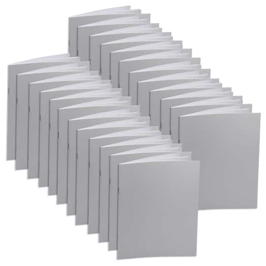 Edupress™ Blank Book, White pages, Pack of 24